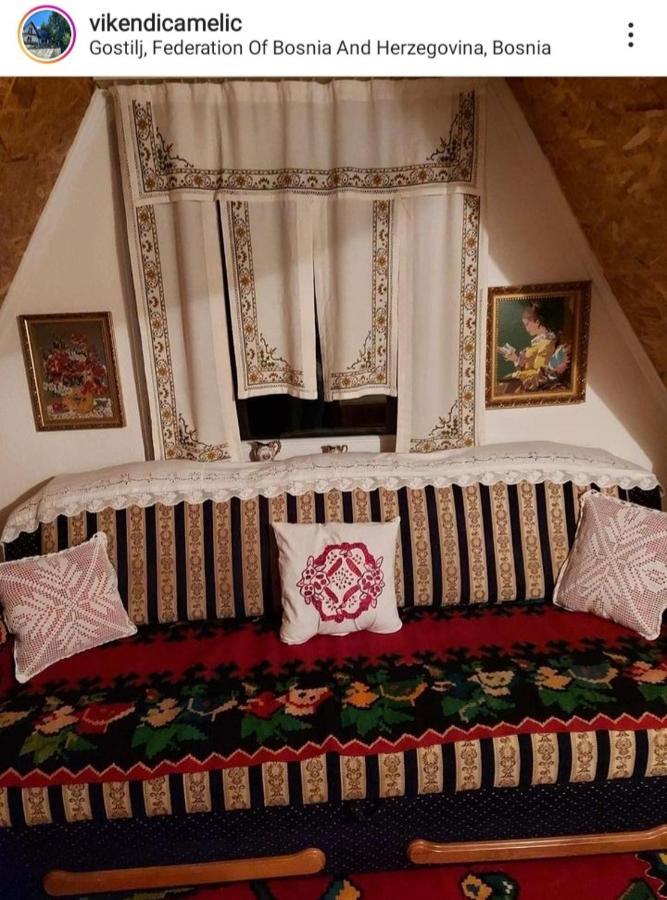 Vikendica Amra I Indir Villa Travnik Bagian luar foto